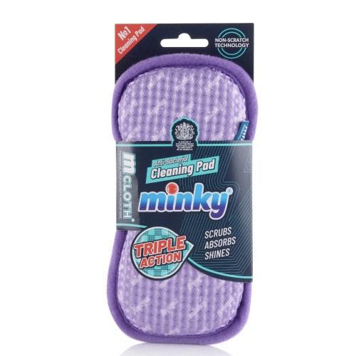 Губка для чищення Minky M Cloth Anti-Bacterial Cleaning Pad Triple Action